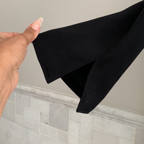 Black semi satin blazer / formal jacket . - Picture 6 of 8